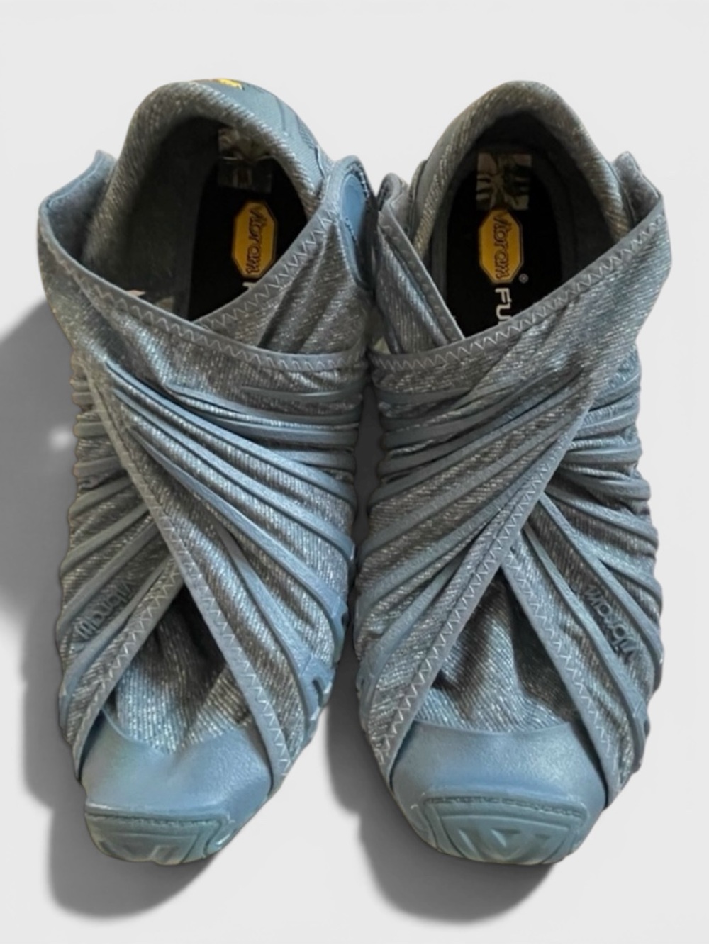 502 Unisex Vibram Furoshiki Blue Wrapping Barefoot Shoes